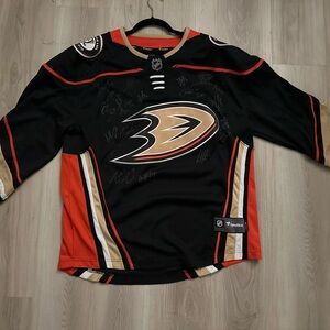 Signed ducks jersey